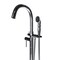Castello Usa Neptune Freestanding Chrome Gooseneck Tub Filler Faucet with Breeze Handle CB-F04-CR-J0806 - alternate 2